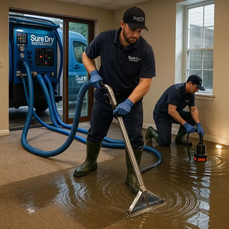Water Extraction and Removal process in Presque Isle, ME
